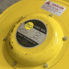 Daniel Woodhead Cord Reel Model 9565 MPN 9565 Heavy Duty Industrial Electrical
