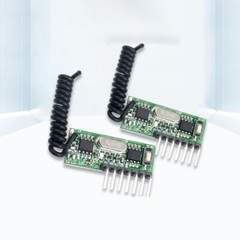 315 Mhz / 433 Mhz RF Transmitter And Receiver Module Wireless Remote 4 – Way