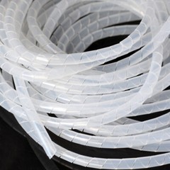 Spiral Wrap Cable Binding Tidy Leads on TV / PC / Home Cinema / CCTV Wires Hide