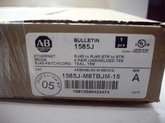 1585J-M8TBJM-15 SERIES A ETHERNET PATCHCORD *NEW IN BOX! QUANTITY!!