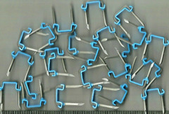9/16″inch x 1″ Plastic INSULATED ELECTRIC CABLE STAPLES nm-b 14 12 10 Romex KING