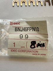 IDEC BNJ46FPN10 Jumper 6 Poles 20AMP (1pack of 8pcs) – New Fast Ship