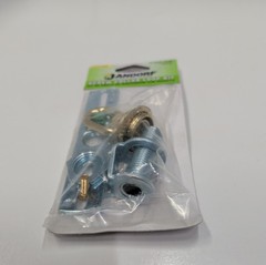 Jandorf 60206 Screw Collar Loop Kit Brass Finish 1/4 IP Light Fixture New