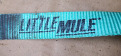 Little Mule Model 300 1,500 3,000 Pound Lineman’s Strap Ratcheting Hoist Double
