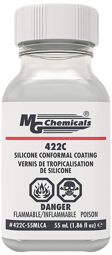 MG Chemicals 422C Silicone Conformal Coating 55mL Bottle for Drone Waterproofing