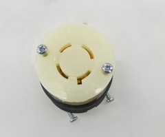 Kellems Hubbell HBL2413 Insulgrip Twist-Lock Connector 3P 20A 125/250VAC – NE…