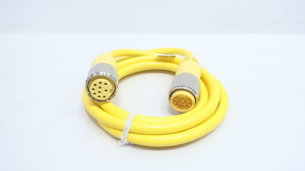 Mencom MIN-10MFPX-6 10-pole Male To Female Mini Patchcord 6ft