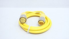 Mencom MIN-10MFPX-6 10-pole Male To Female Mini Patchcord 6ft