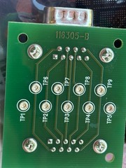 1EA MKS TDB-9 TEST DIAGNOSTIC BOARD PCB ASSY EXTENDER 9pin female to male 116306