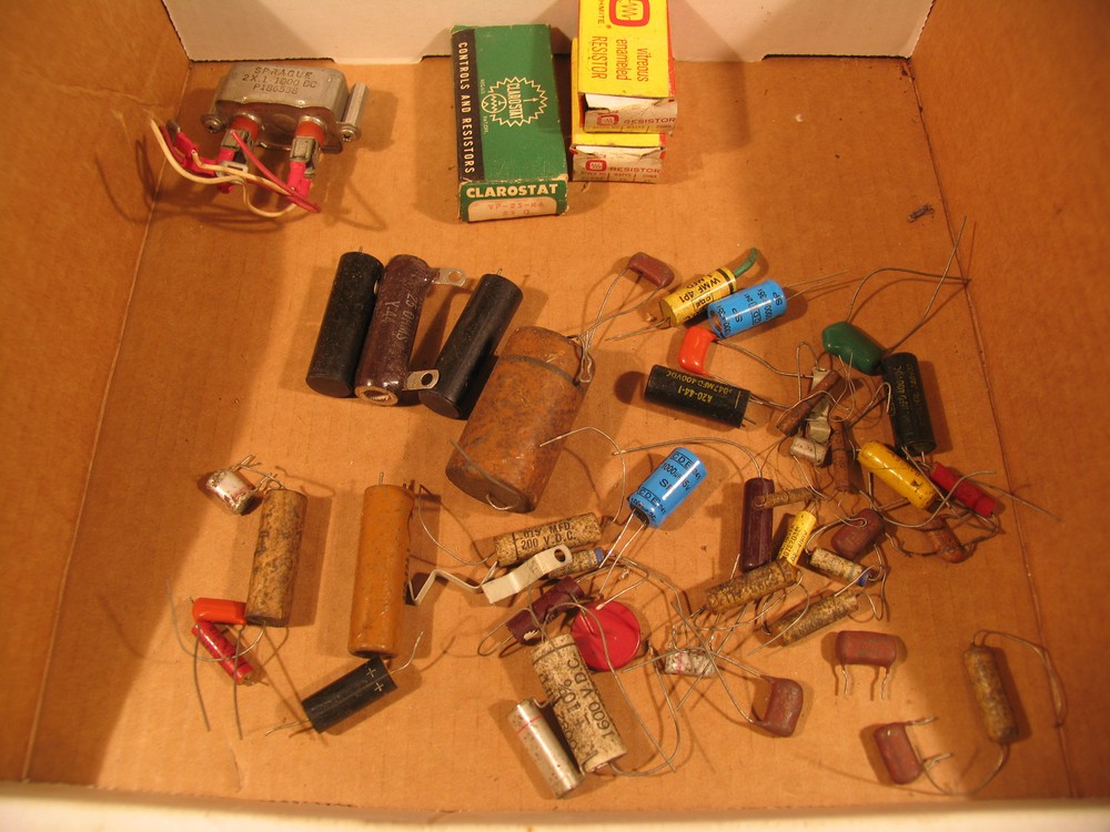 Misc. Lot of Various Resisters, etc.