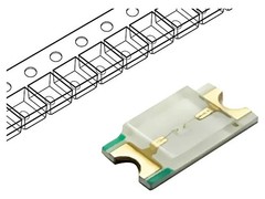 10X 598-8170-107F LED SMD 0805 Green 12-43mcd 2×1.25×0.7mm 140�� 1.8-2.4V 20mA D
