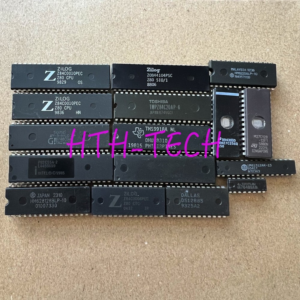 Comprehensive Z80 IC kit for homebrew microcomputer builders