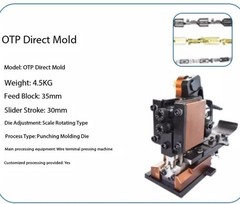 Terminal Crimping Machine Horizontal Vertical Die Single-Piece Die Steel Blade