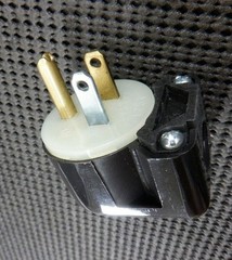 Cooper 5266AN Industrial Angle Plug 15A 125V c2P 3W Grounding 5-15P – Lot of 2