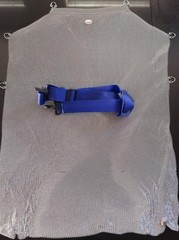 NIROFLEX 2000 METAL MESH APRON 22″ x 24″ SET NEW OPEN BOX