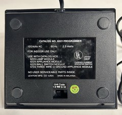 Leviton 6221 Programmer Automation Central Control System 120V w Clock