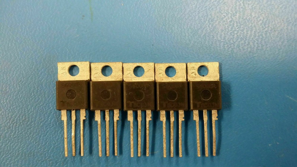 (5 PCS) S6008R TECCOR Thyristor SCR 600V 100A 3-Pin(3+Tab) TO-220AB Non-Isolated