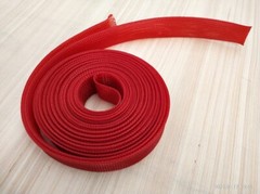 3mm~40mm Red Expandable Braided Cable Sleeving/Sheathing/Auto Wire Harnessing