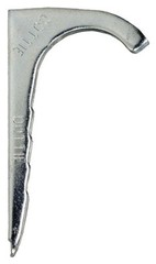 L.H. DOTTIE COMPANY D3, Pipe/EMT Conduit Nail Strap, 1″, Zinc Plated Steel, 4pcs