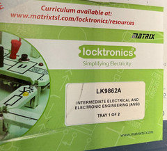 Matrix LK9862A Locktronics Intermediate Electrical Education Kit ANSI Set