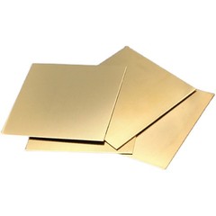 H62 Brass Sheet Metal Sheets Model Craft DIY 0.3-10mm Thickness – Multiple Sizes