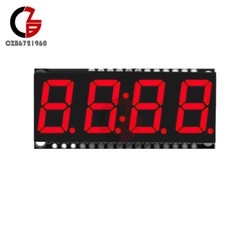 0.56-inch 4-digit 7-segment LED Display Module Clock Module HT16K33 Driver I2C