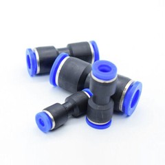 Tube 4-16mm Pneumatic Straight Union Connector Push In Fitting For Air Water