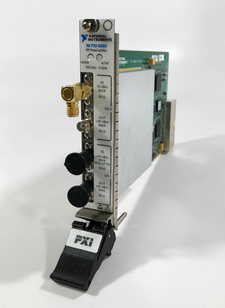 National Instruments NI PXI-5690 3 GHz 2-Channel PXI Preamplifier RF Amplifier