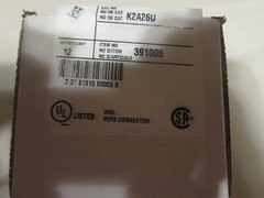 NEW Box of 12 Burndy K2A26U Two Conductor Aluminum Mechanical Lugs 391005
