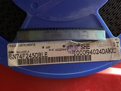 10x SN74F245DBLE TEXAS INSTRUMENTS Bus Transceiver Octal Bus 20 PIN SSOP