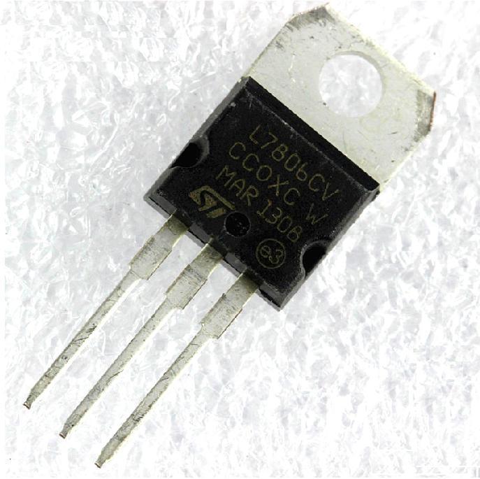 10pcs L7806CV L7806 7806 IC REG LDO 6V 1.5A TO220 NEW CA
