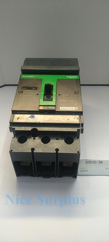 SQUARE D Circuit Breaker JGA36200 #209131-58