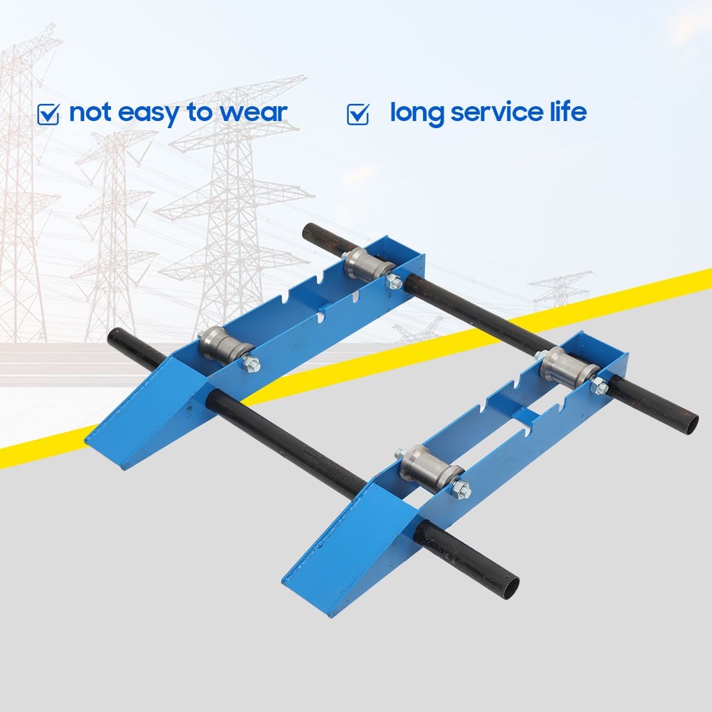 Heavy Duty Cable Roller Stand unwinder Single Reel Dispenser for reels
