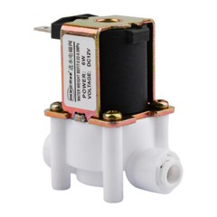 DC12V 24V 1/4 ” NC Electric Solenoid Valve Magnetic Water Air Inlet Flow Switch