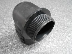 REIKU PAWVB-36M40 IP67 90° CONDUIT ELBOW INTEGRATED SEAL MALE THREAD