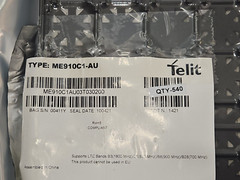 5X TELIT ME910C1-AU, Cellular Module, CAT M1/CAT NB1 700MHz/850MHz/900MHz/1800MH