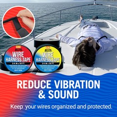 Wire Harness Tape Heat Resistant Tape for Wire Loom Fabric Electrical Tape Wire
