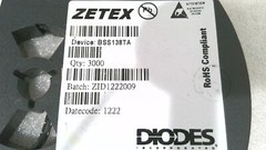 DIODES INCORPORATED BSS138TA MOSFET N-CH 50V 200MA SOT23-3 (LOT OF 100)