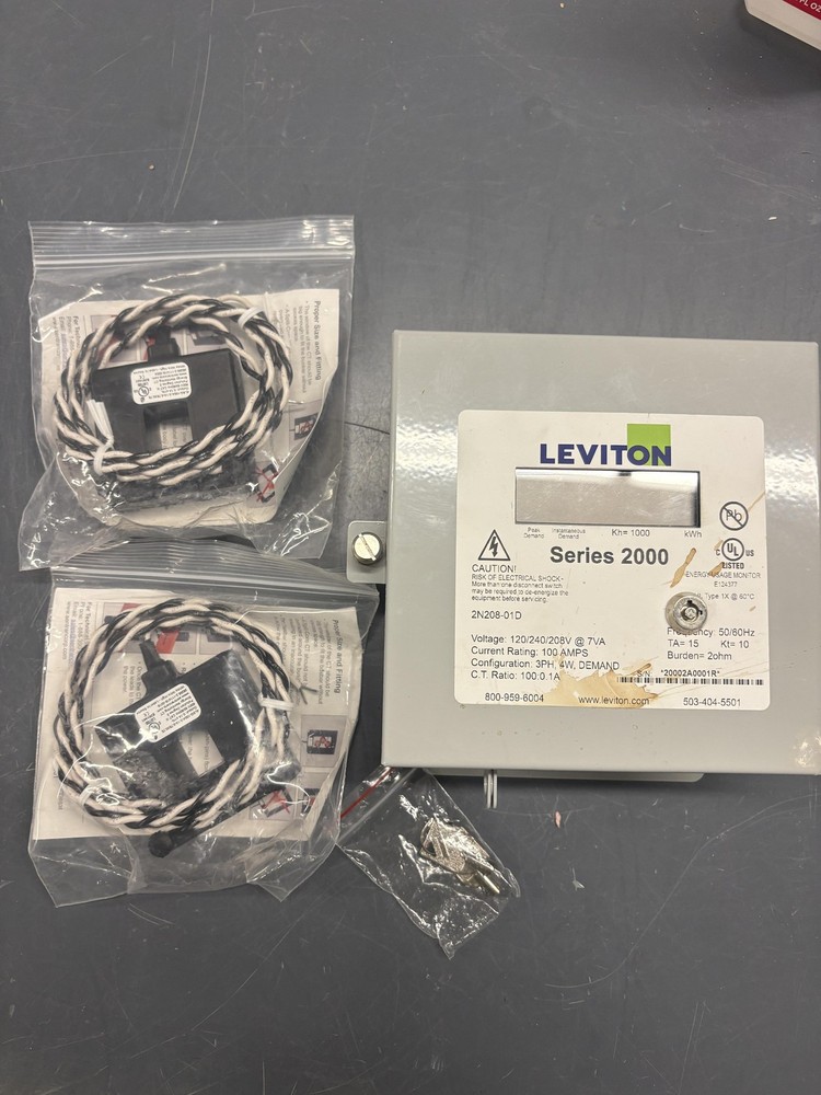 Leviton Series 2000 Power Demand Meter Circuit Board Kit 120/240V Gray