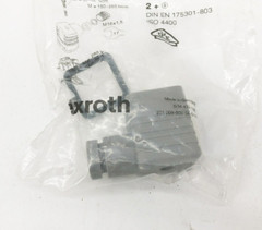 Lot of 2 New Rexroth R901017010 Cable Sockets 1834484058 / 2602622