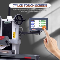 TOAUTO 2Axis /3 Axis Digital Readout 7” LCD Touch Screen 5UM Glass Linear Scale
