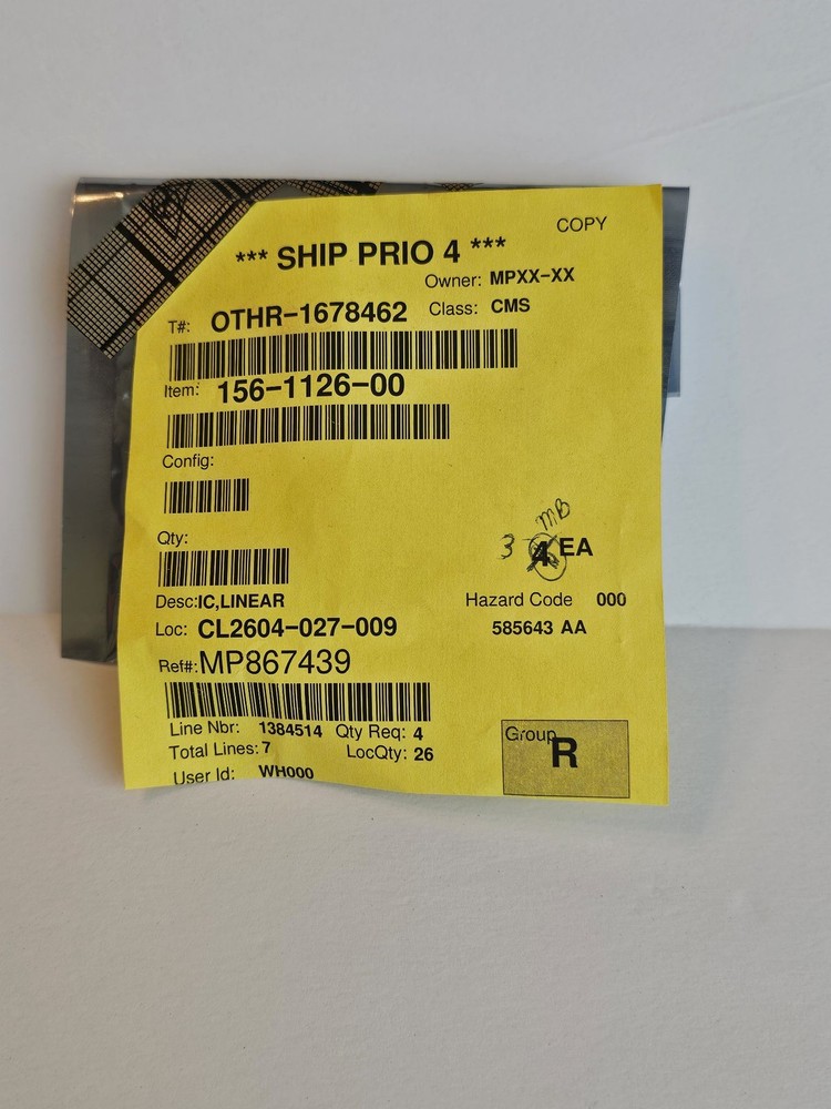 Tektronix 156-1126-00 IC Linear Comparator LM311P DIP-8 NOS OEM (3pc)