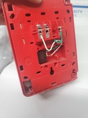 Used Honeywell Gamewell Red Dual Action Fire Alarm Pull Station No Key