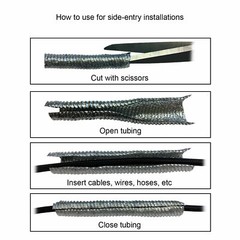Electriduct Aluminum Heat Reflective Insulated Corrugated Conduit Tubing