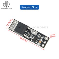 1S 30A High Current 10A Li-ion Battery Protection Board for DC 3.7V 4.2V Polymer