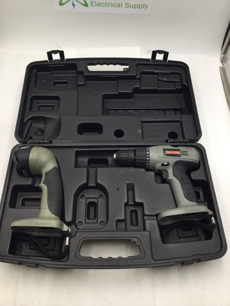Craftsman 315.115210 3/8in. Cordless Hammer Drill & Light – No Battery/Charger