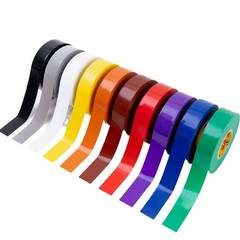 Vinyl Electrical Tape Flame Retardant Insulation Wire Wrap Color Coding 66ft
