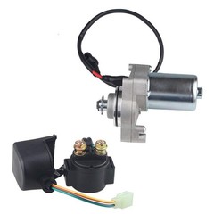 Starter Compatible with 125cc 110cc-50cc with Relay ATV Motor Four 4 Wheeler Chi