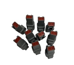 LOT OF 10 – WEDGE LOCK DT04-2P