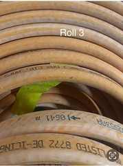 RAYCHEM Cable appr 110ft EM2-XR Self Regulating Wire Heating Cable & De-Ice 3/7